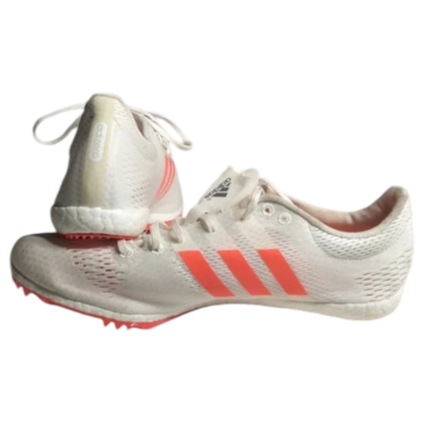 Sapatilhas de Corrida Adidas Adizero - Branco/Neon, Tamanho 39.5 (FR) - Madame Surtô Vintage Shop