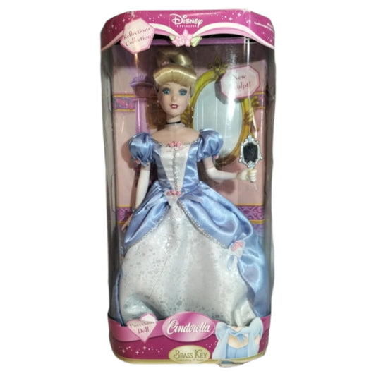 Boneca de Porcelana Edição Limitada Cinderela – Disney Princess Brass Key 25 Anos – Reflections Collection