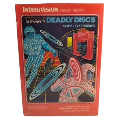 Space Hawk (1981) & Tron Deadly Discs (1982) para Intellivision | Mattel Electronics - Madame Surtô Vintage Shop