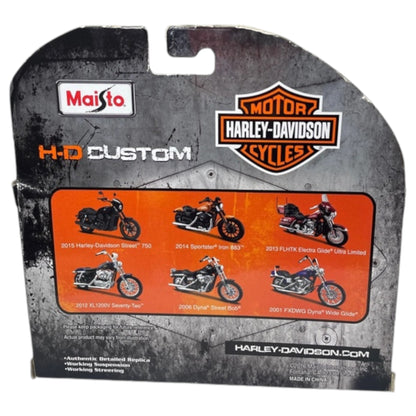 Réplica de Moto Harley Davidson Series 34 – Maisto (2016) com Caixa Original