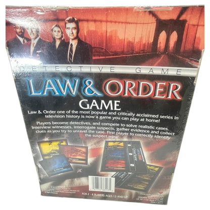 Jogo de Tabuleiro Detetive Law & Order - Cardinal Games Novo Lacrado