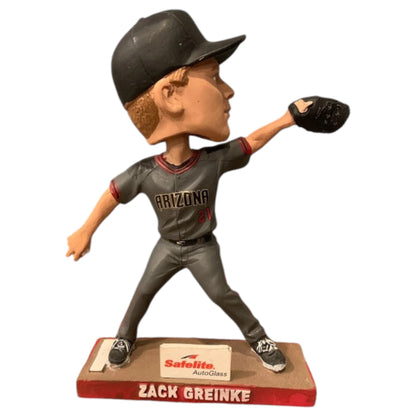 Bobblehead Zack Greinke Arizona Diamondbacks #21 - Exclusivo Sagelite Autoglass (2016)