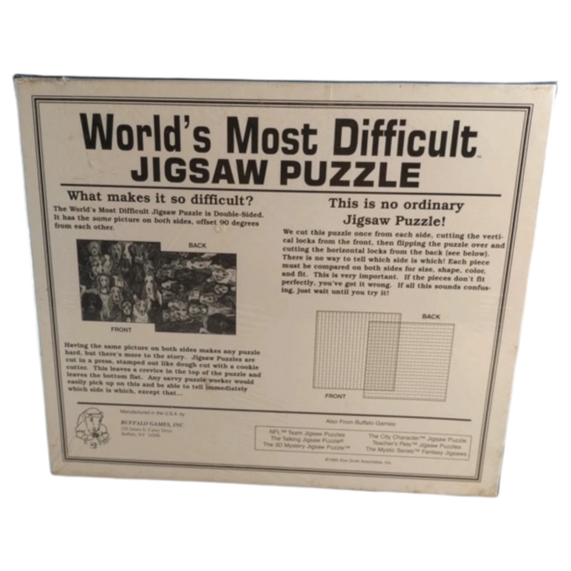 World's Most Difficult Jigsaw Puzzle - Cats Edition | Buffalo Games, Inc. - Madame Surtô Vintage Shop