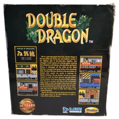 Video Game Vintage Double Dragon Plug & Play – TV Arcade Video Game 30 Years Edition