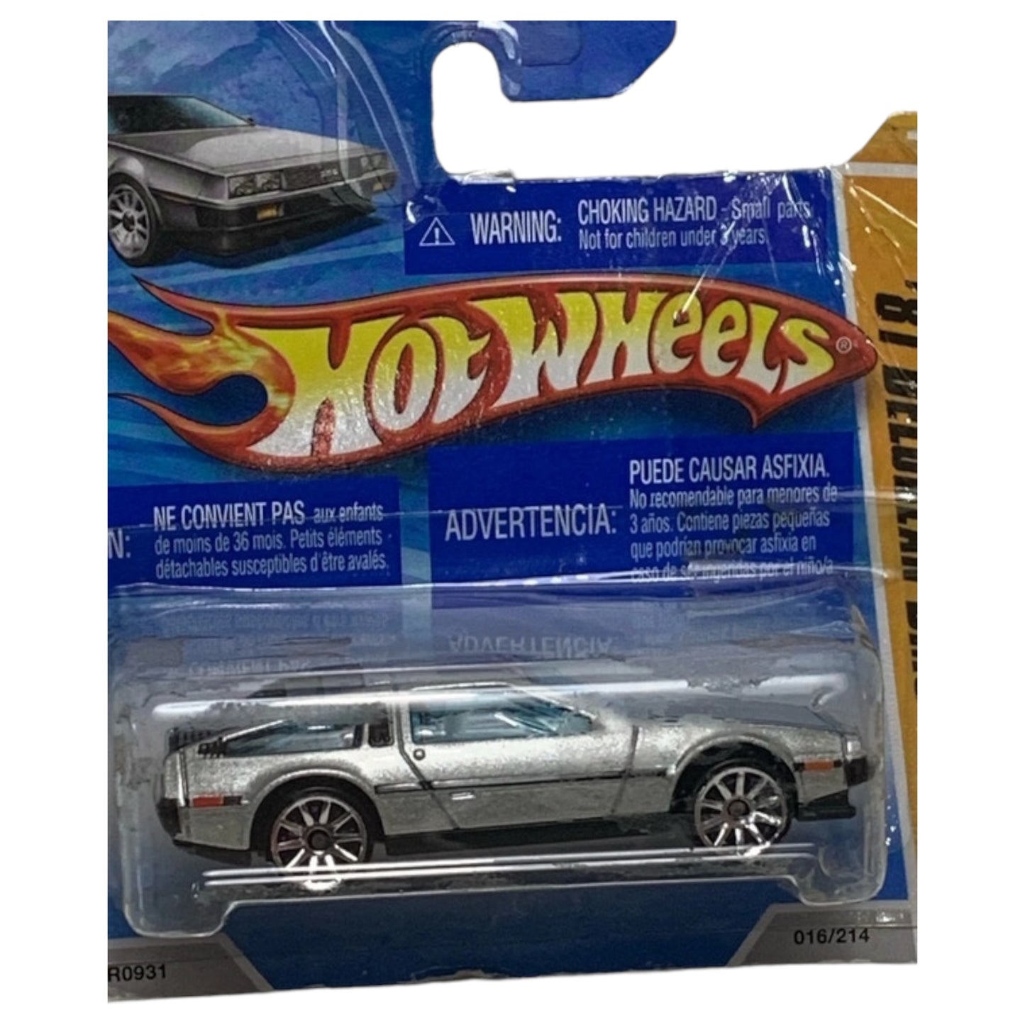 Hot Wheels 1981 DeLorean DMC-12 Prateado - Miniatura Colecionável,  Embalagem Original