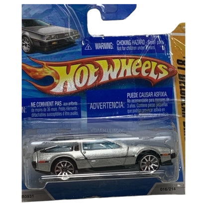 Hot Wheels 1981 DeLorean DMC-12 Prateado - Miniatura Colecionável,  Embalagem Original