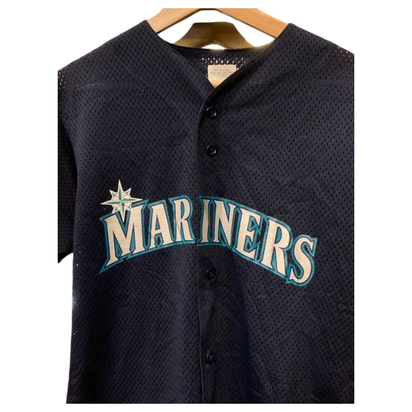 Jersey T-Shirt de Baseball Americana – Mariners de Seattle #6 R. Brunett - Madame Surtô Vintage Shop