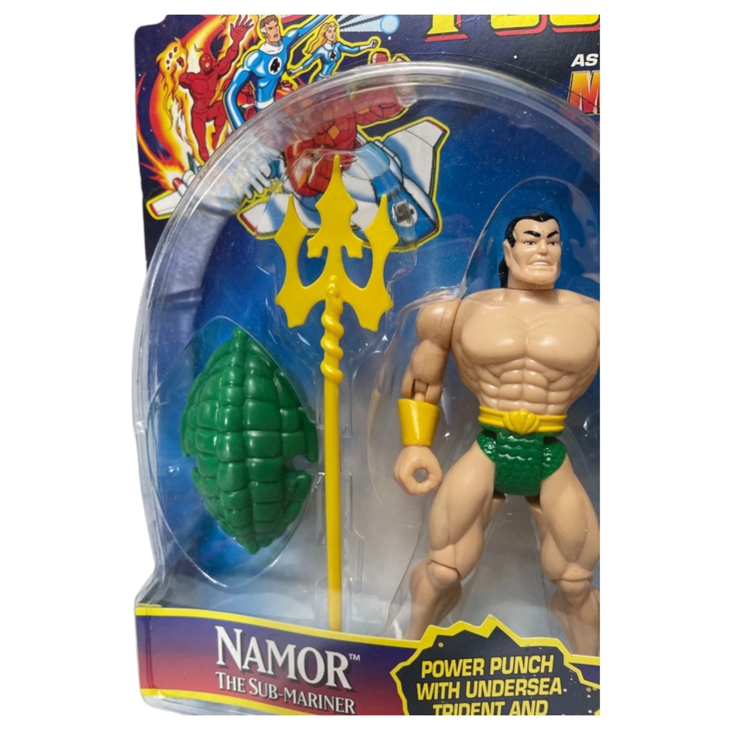 Figura de Ação Vintage – Namor The Sub-Mariner (1995) Boneco Colecionável