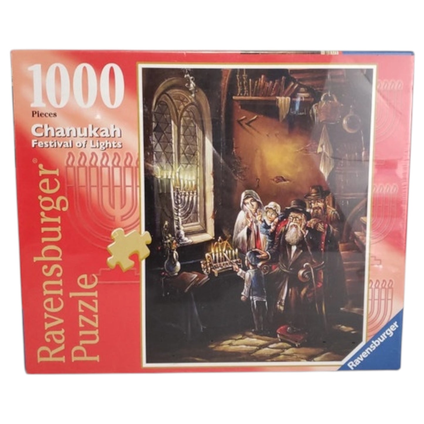 Puzzle Chanukah Festival de Luzes 1000 Peças - Ravensburger - Novo Lacrado