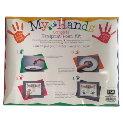 Kit Completo de Poesia com Impressão de Mão – My Hands (Selado)