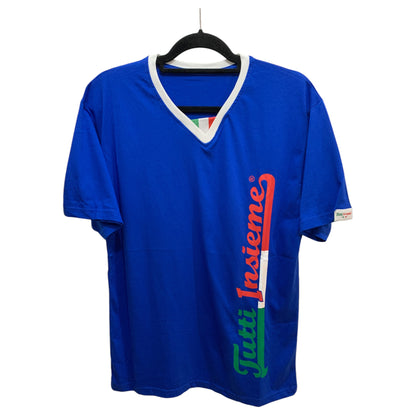 Camiseta T-Shirt - Tutti Insieme (Azul ou Branca) - Madame Surtô Vintage Shop