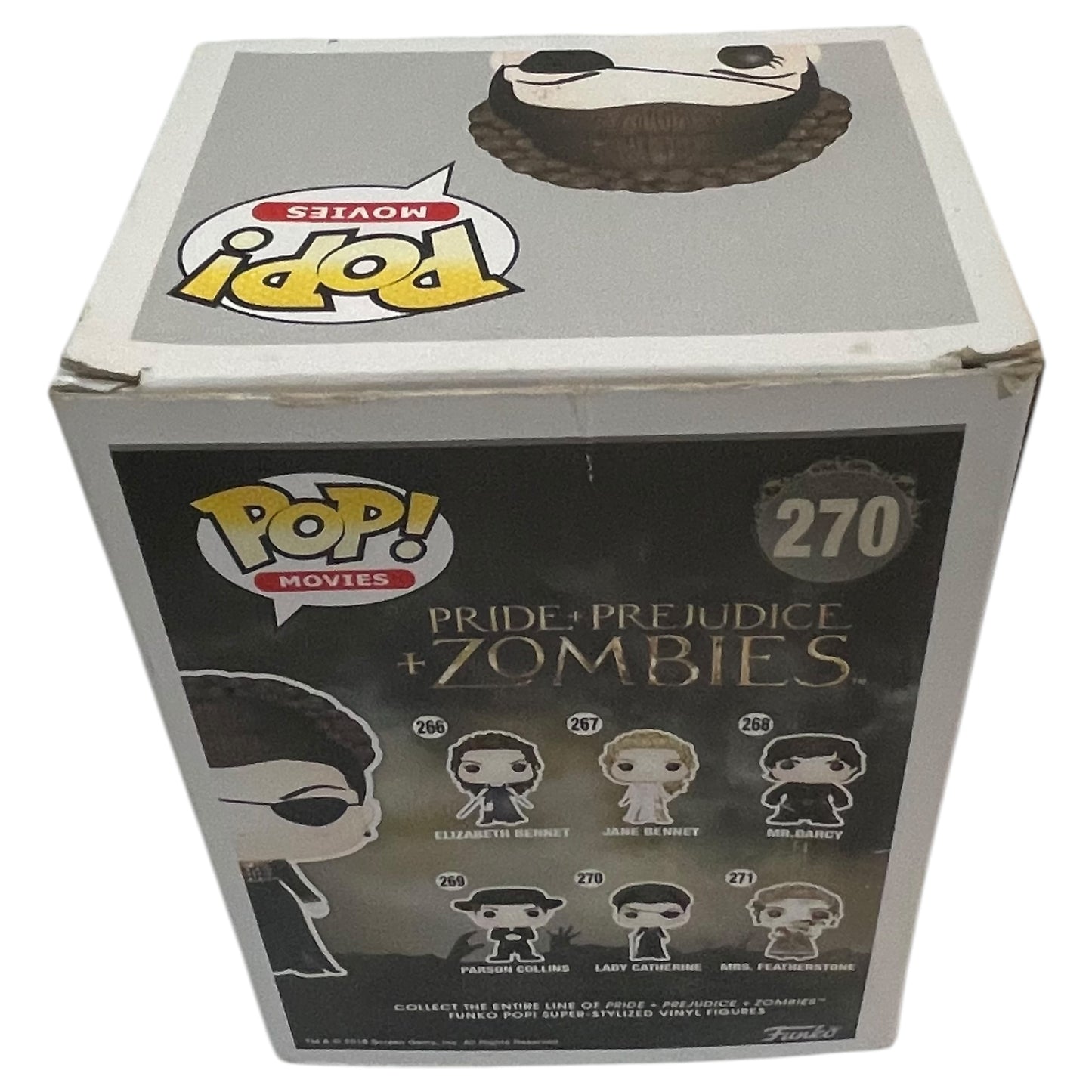 Poupée Funko POP Lady Catherine - Orgueil et Préjugés et Zombies | Édition limitée - Neuf avec boîte horodatée