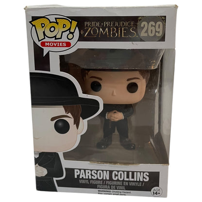 Figurine Funko POP! Orgueil, préjugés, zombies Parson Collins #269 | Poupée de collection