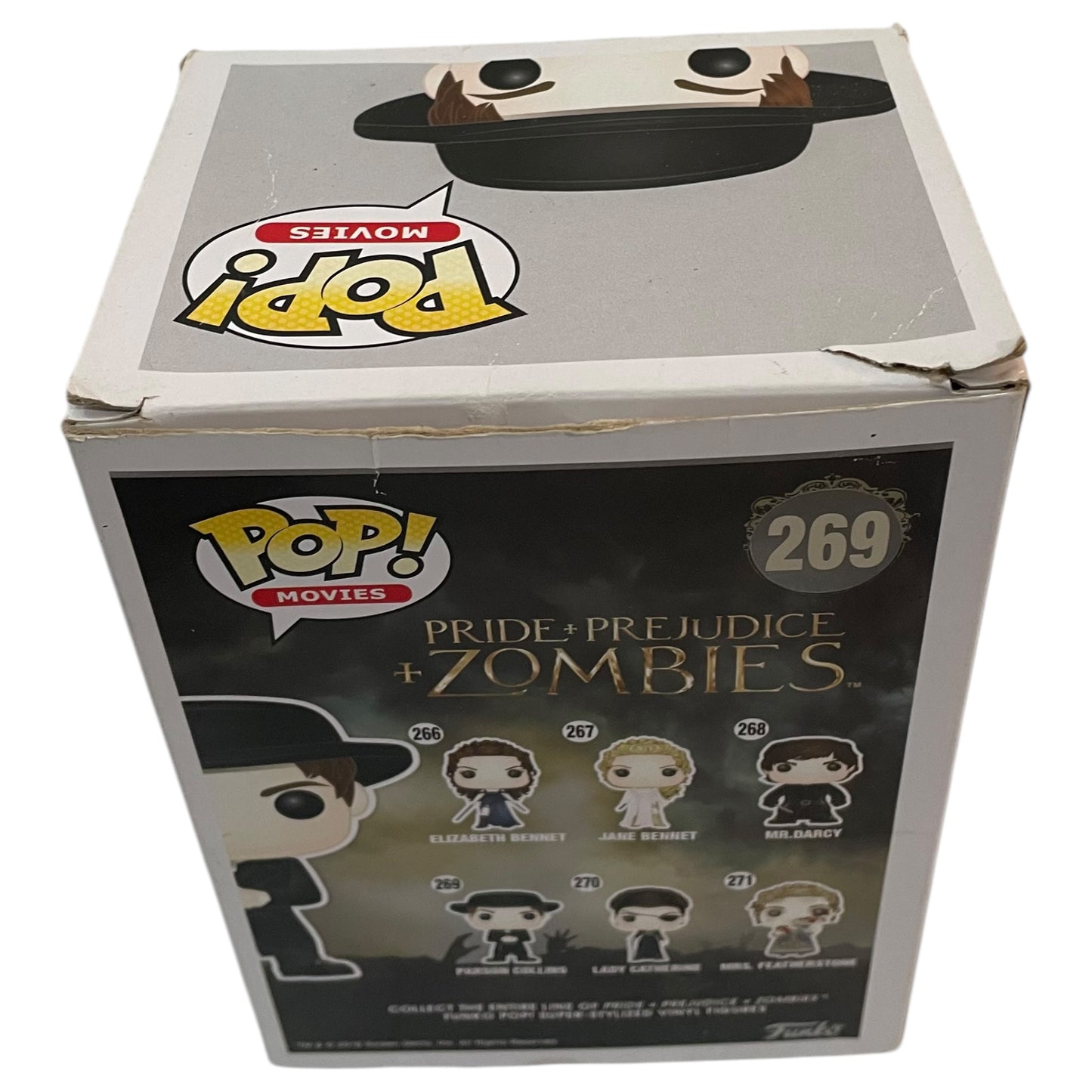 Figurine Funko POP! Orgueil, préjugés, zombies Parson Collins #269 | Poupée de collection