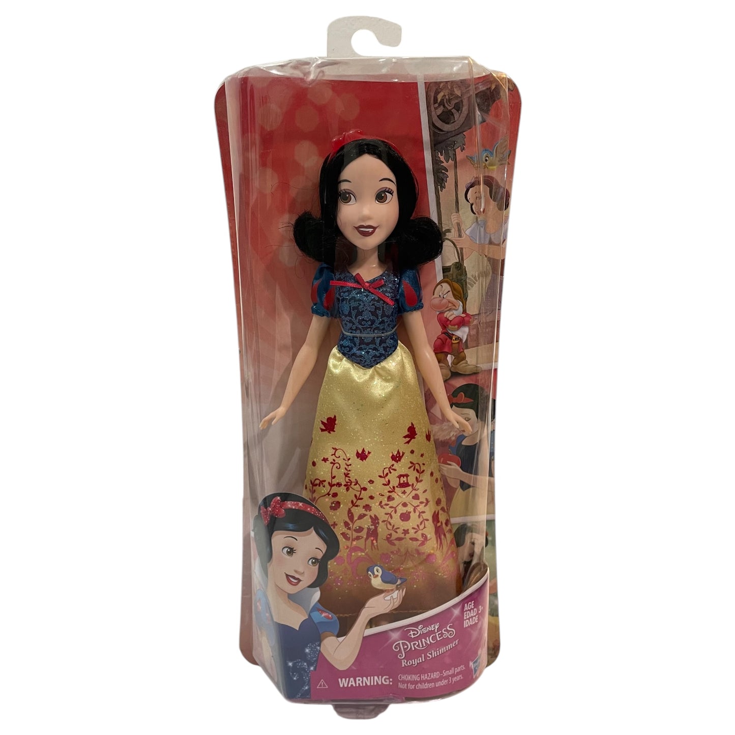 Poupée Disney Princesse Blanche Neige Royal Shimmer | 2016 | Emballage neuf et scellé avec imperfections