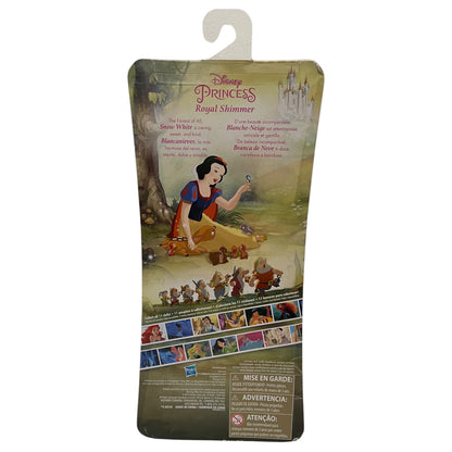 Poupée Disney Princesse Blanche Neige Royal Shimmer | 2016 | Emballage neuf et scellé avec imperfections