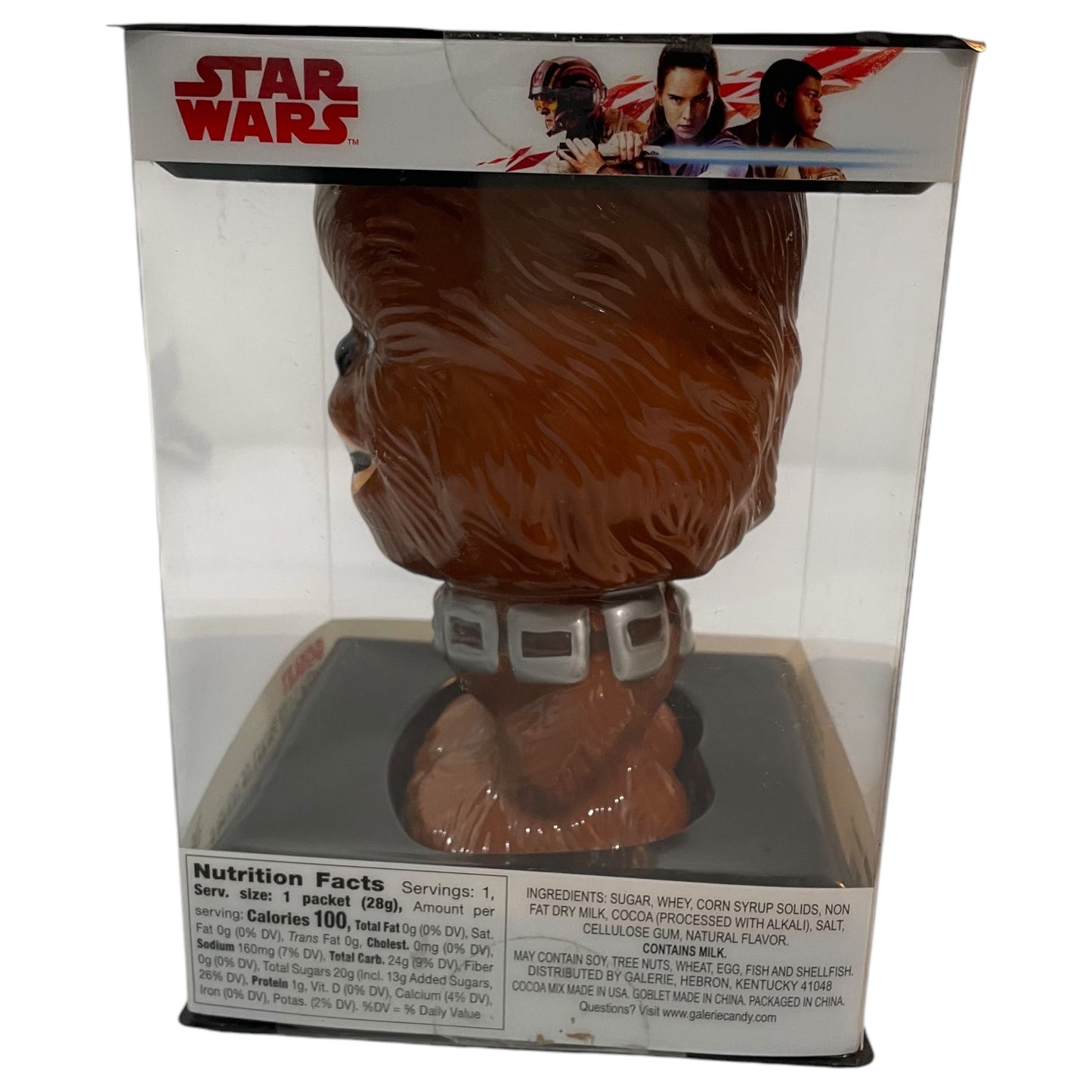 Tasse Chewbacca Star Wars Disney 2012 | Décoratif | Emballage d'origine