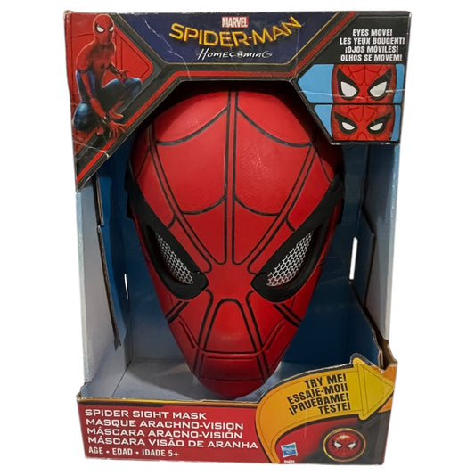 Masque Spider-Man Spider-Vision Hasbro 2017 | Yeux en mouvement | Retour à la maison | Boîte d'origine