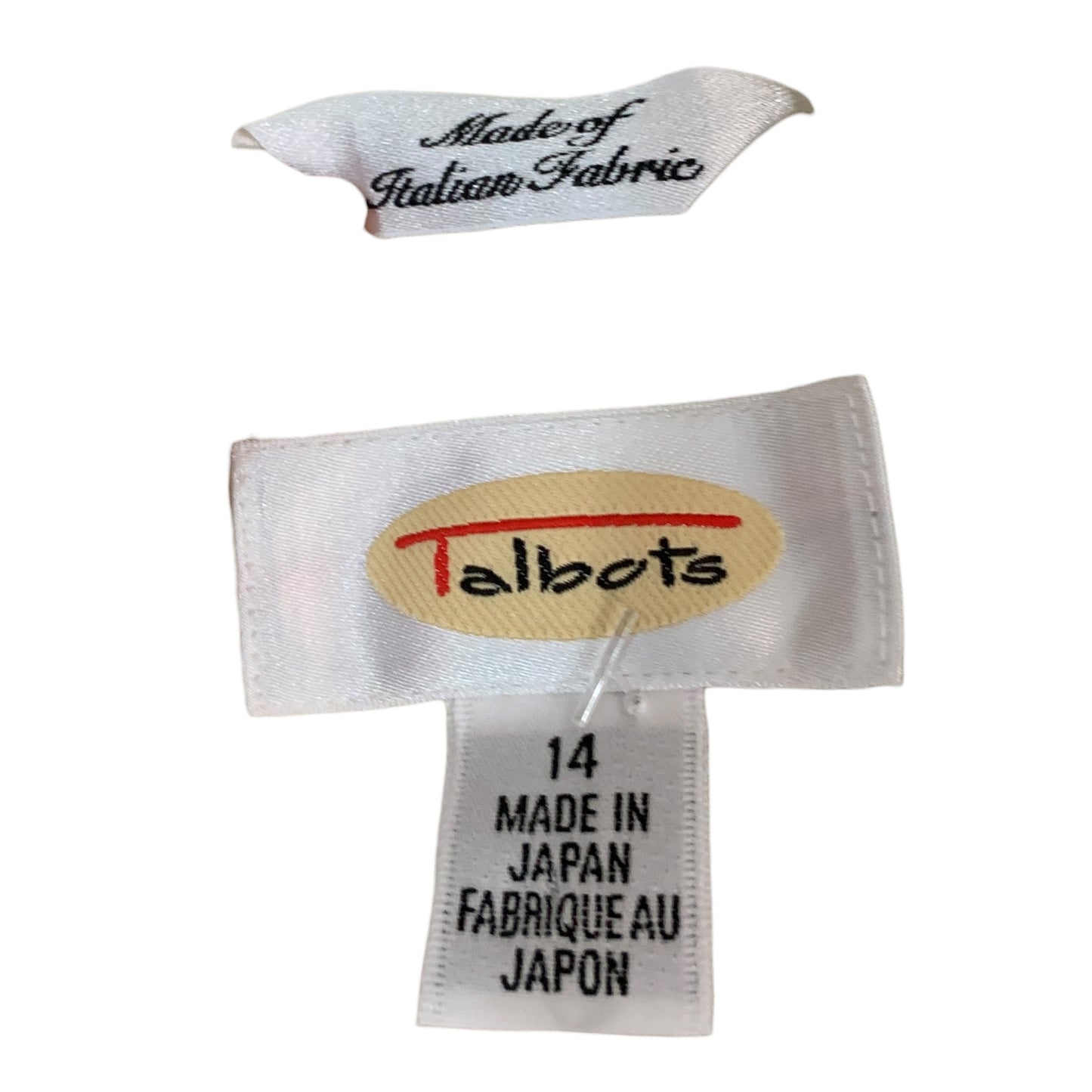 Blazer Talbots Anos 2000 – Bege Claro, Tecido Italiano, Alfaiataria Clássica