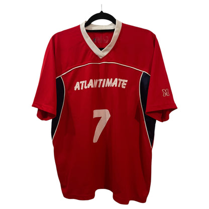 Camisetas de Futebol Atlantimate #2 e #7 (Vermelha e Branca) Anos 2000 Y2K - Madame Surtô Vintage Shop