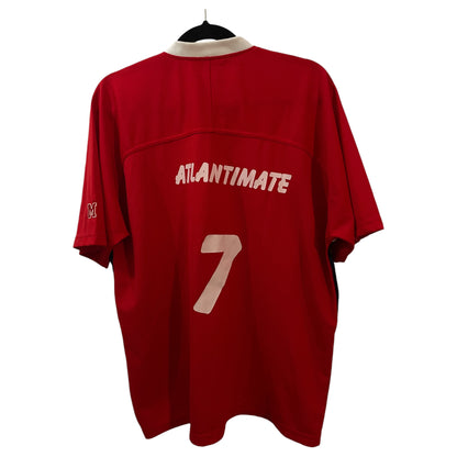 Camisetas de Futebol Atlantimate #2 e #7 (Vermelha e Branca) Anos 2000 Y2K - Madame Surtô Vintage Shop