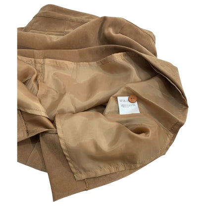 Jupe crayon taille haute beige caramel – La Redoute, taille S