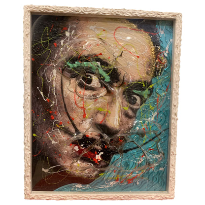 Quadro "Salvador Dalí" por Carmine Garofalo - Pop Art, Mídia 3D - Madame Surtô Vintage Shop