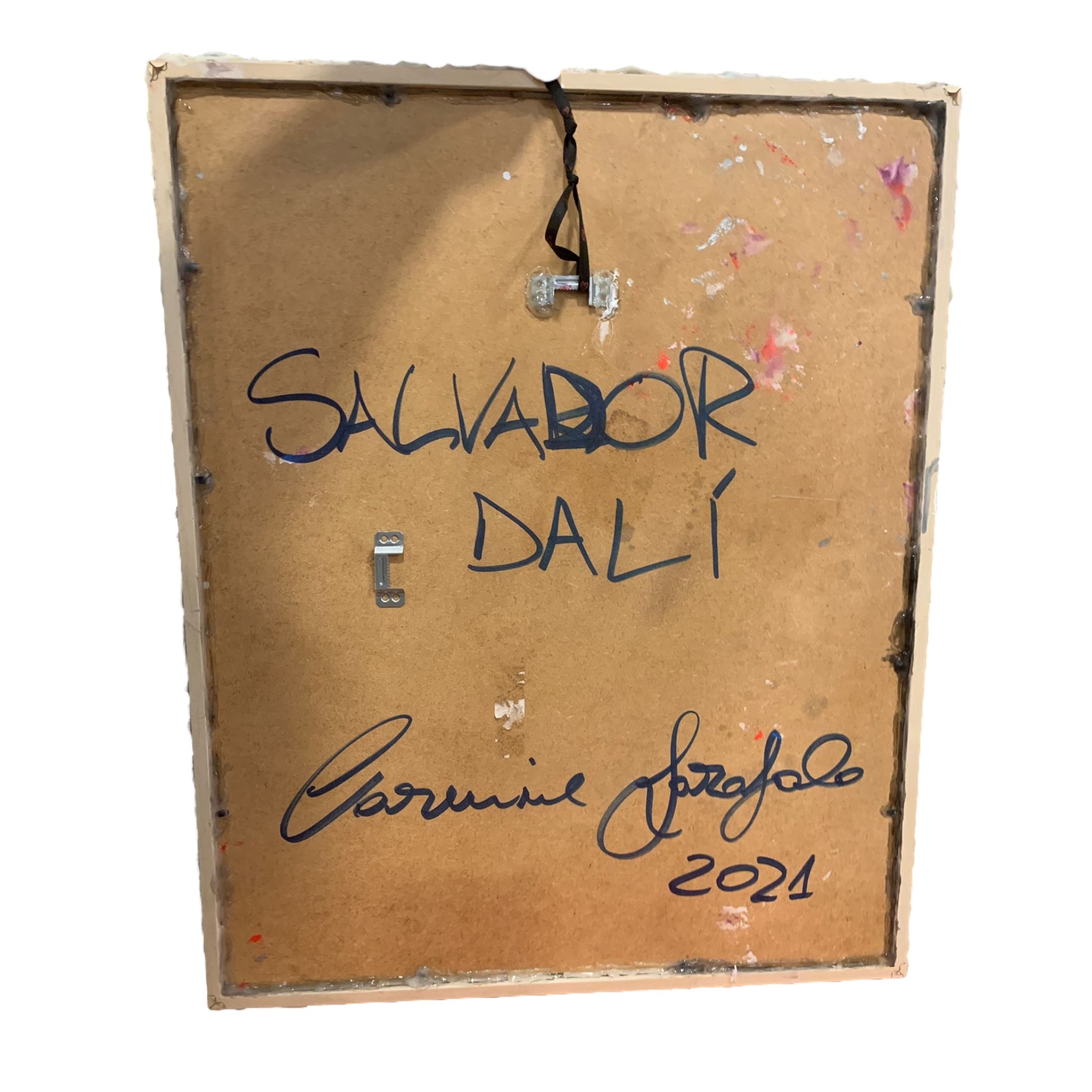 Quadro "Salvador Dalí" por Carmine Garofalo - Pop Art, Mídia 3D - Madame Surtô Vintage Shop