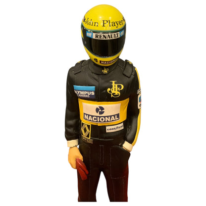 Estátua Ayrton Senna - Edição Limitada, Licenciada pelo Instituto Ayrton Senna - Madame Surtô Vintage Shop