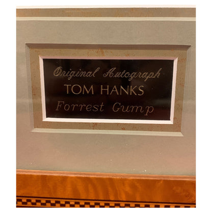 Fotografia Autografada de "Forrest Gump" - Tom Hanks, Com COA - Madame Surtô Vintage Shop