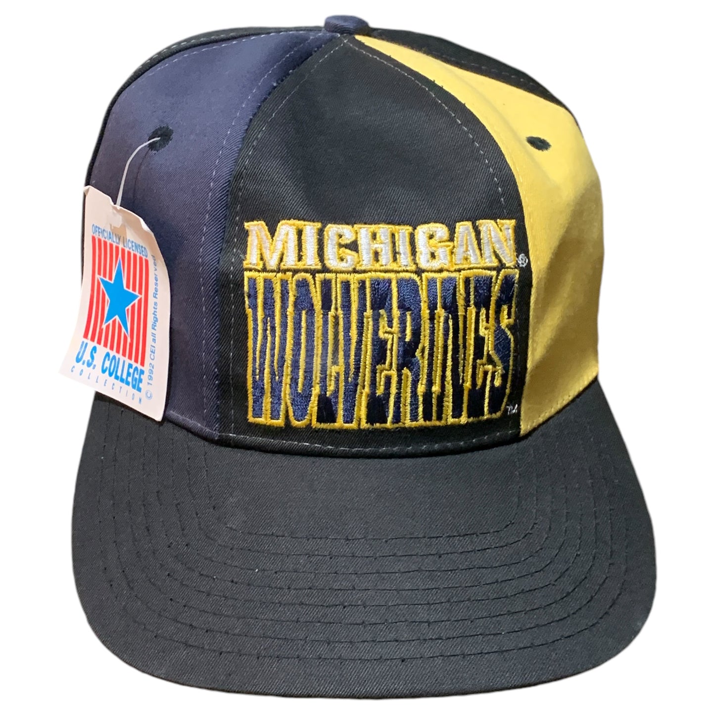 Boné Vintage Michigan Wolverines