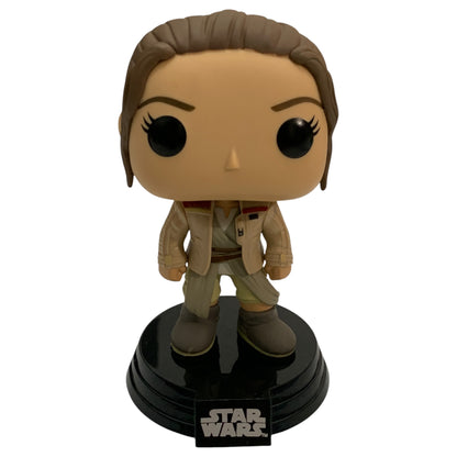 Funko Pop Star Wars Rey #161 - Figurine à tête branlante en vinyle à collectionner