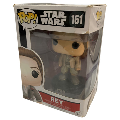 Funko Pop Star Wars Rey #161 - Figurine à tête branlante en vinyle à collectionner