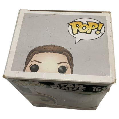 Funko Pop Star Wars Rey #161 - Figurine à tête branlante en vinyle à collectionner