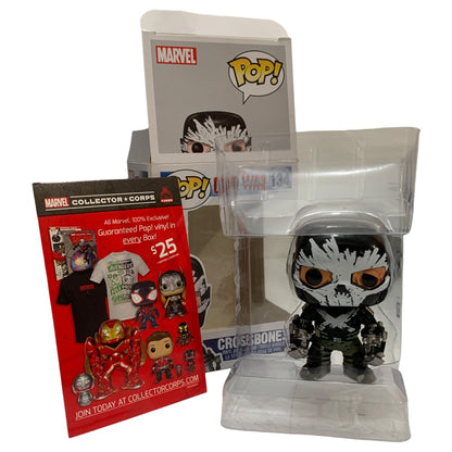 Figurine Funko Pop Civil War #134 Crossbones - Figurine à collectionner Marvel