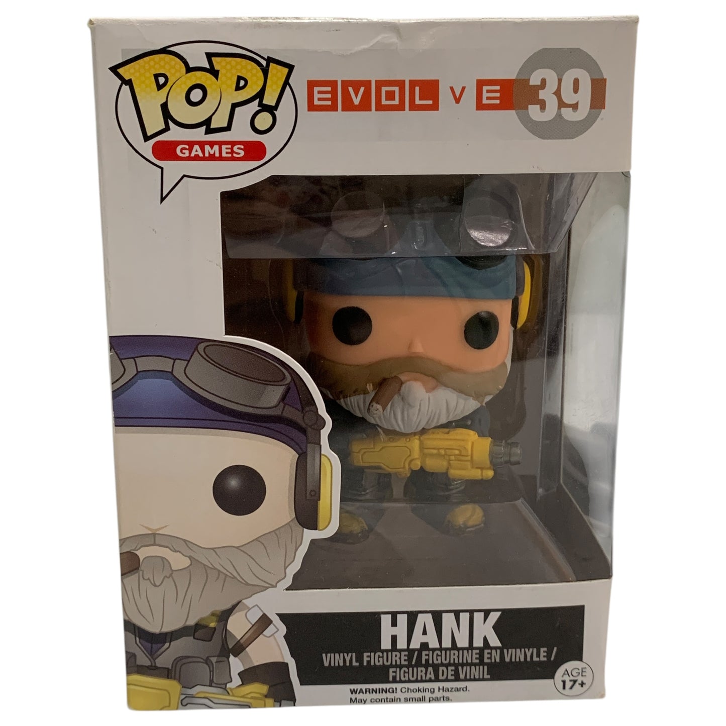 Funko Pop Games Evolve #39 Hank - Objet de collection rare