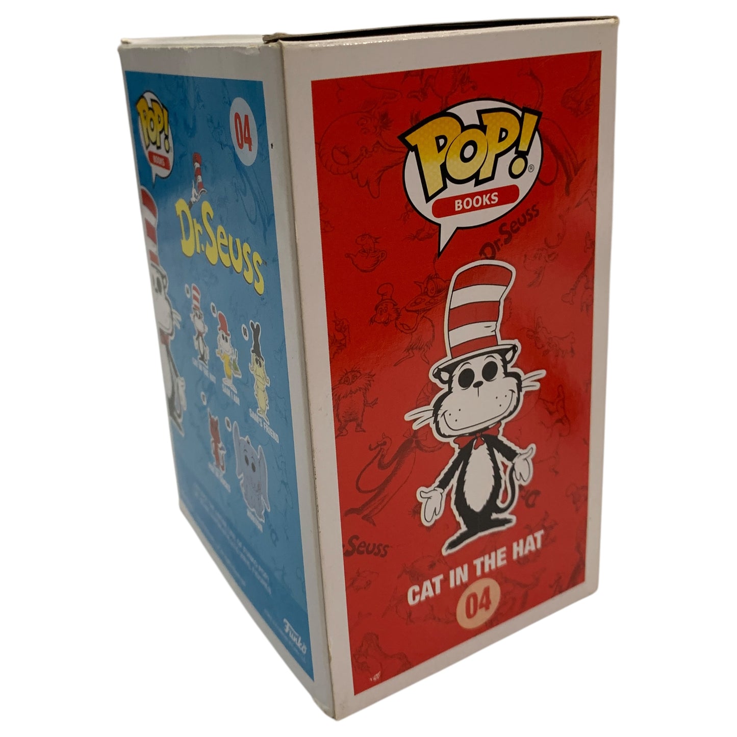 Funko Pop Chat dans le chapeau #04 - Dr. Seuss Rare Collectible