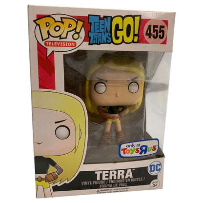 Funko Pop Terra Teen Titans Go #455 - Objet de collection exclusif Toys'R'Us