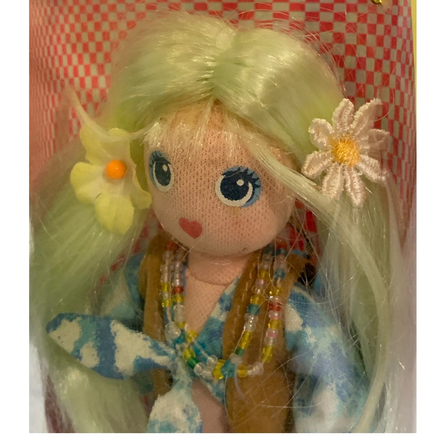 Boneca Vintage Hook Ups Serenity 2001 - Poseable, Estilo Boho Anos 70, Lacrada na Embalagem Original