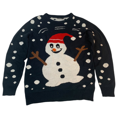 Ugly Sweater Natal - Boneco de Neve - Acrílico com Estampa Festiva