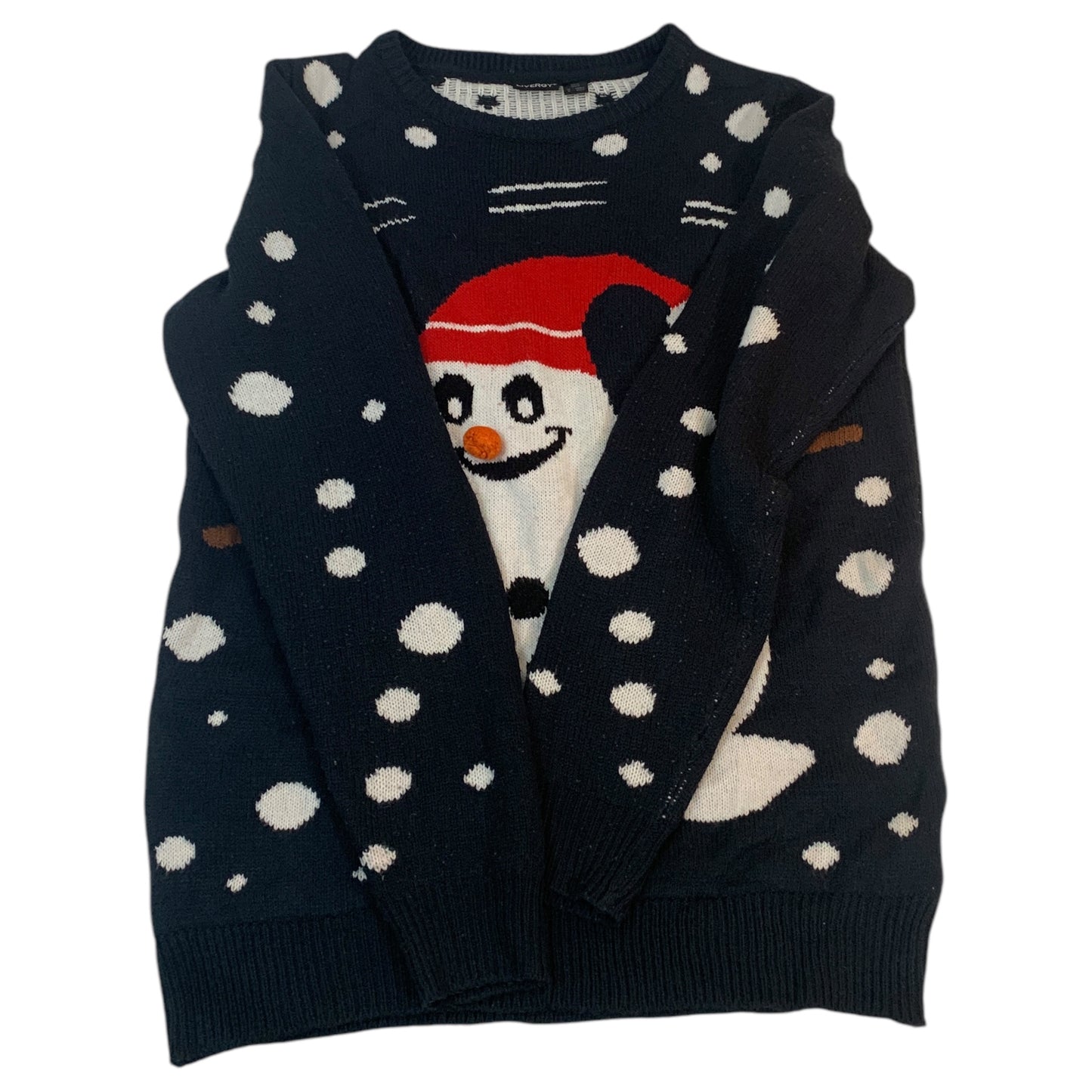 Ugly Sweater Natal - Boneco de Neve - Acrílico com Estampa Festiva