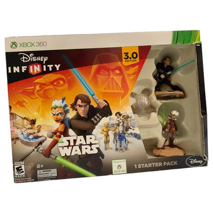 Disney Infinity 3.0 Star Wars Starter Pack com Anakin Skywalker & Ahsoka Tano - Xbox 360 (Lacrado)