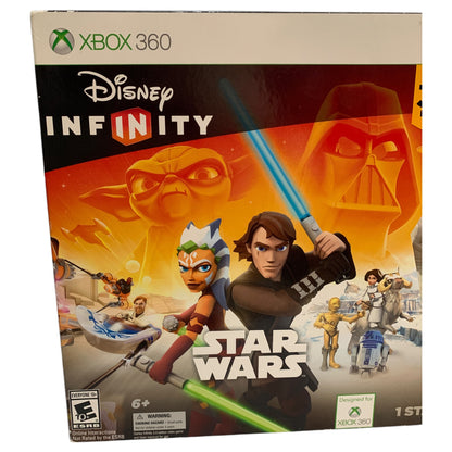 Disney Infinity 3.0 Star Wars Starter Pack com Anakin Skywalker & Ahsoka Tano - Xbox 360 (Lacrado)