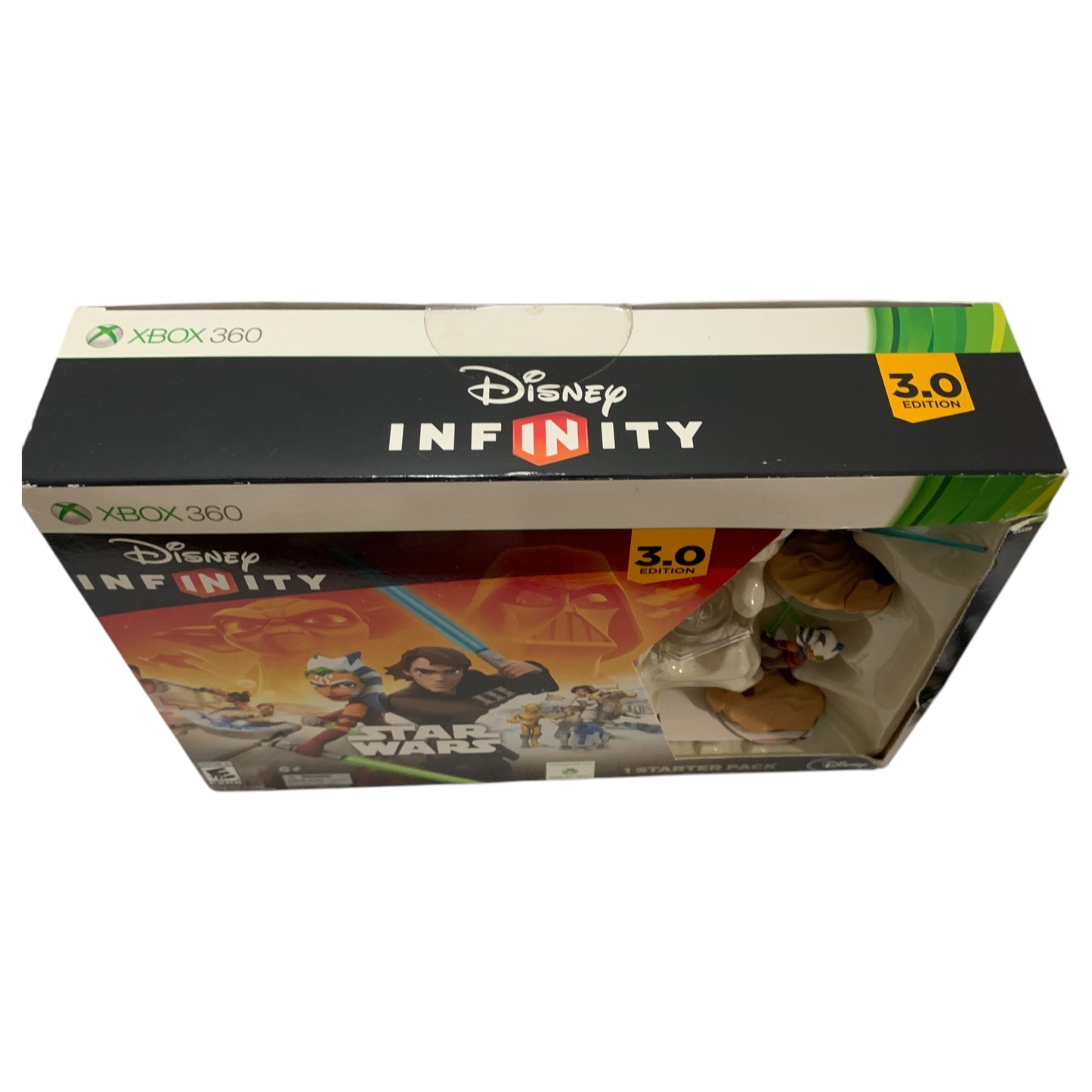 Disney Infinity 3.0 Star Wars Starter Pack com Anakin Skywalker & Ahsoka Tano - Xbox 360 (Lacrado)