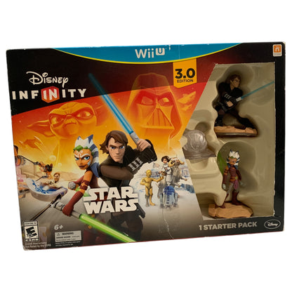 Disney Infinity 3.0 Star Wars Starter Pack with Anakin Skywalker &amp; Ahsoka Tano - Wii U (Sealed)