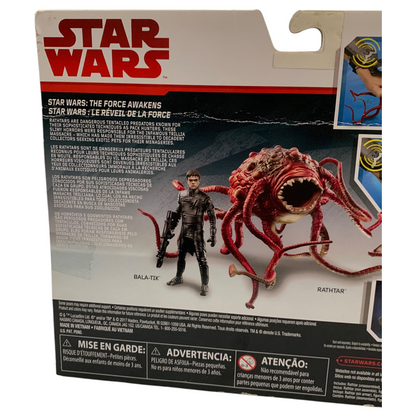 Figurine articulée Star Wars Bala-Tik et Rathtar - Lien de Force