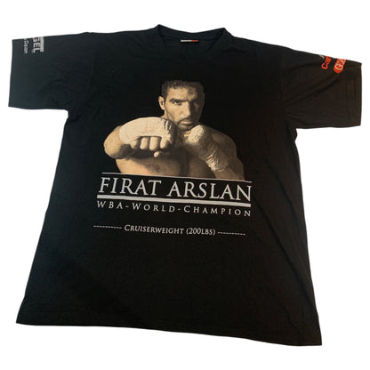 T-shirt Preta WBA World Champion Cruiserweight 200 lbs - Aslan x Wilson (Stuttgart, 03/05/2008)