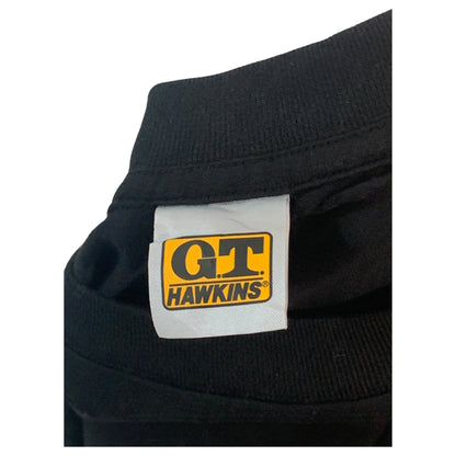 T-shirt Preta Casual GT Hawkins  - Conforto e Estilo para o Dia a Dia