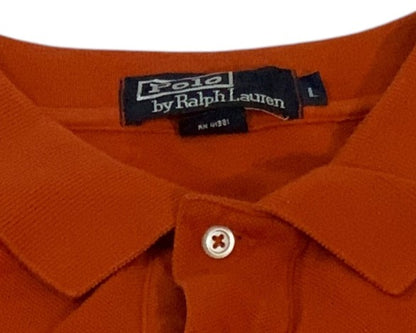 Camisa Masculina Polo by Ralph Lauren Laranja - Clássico