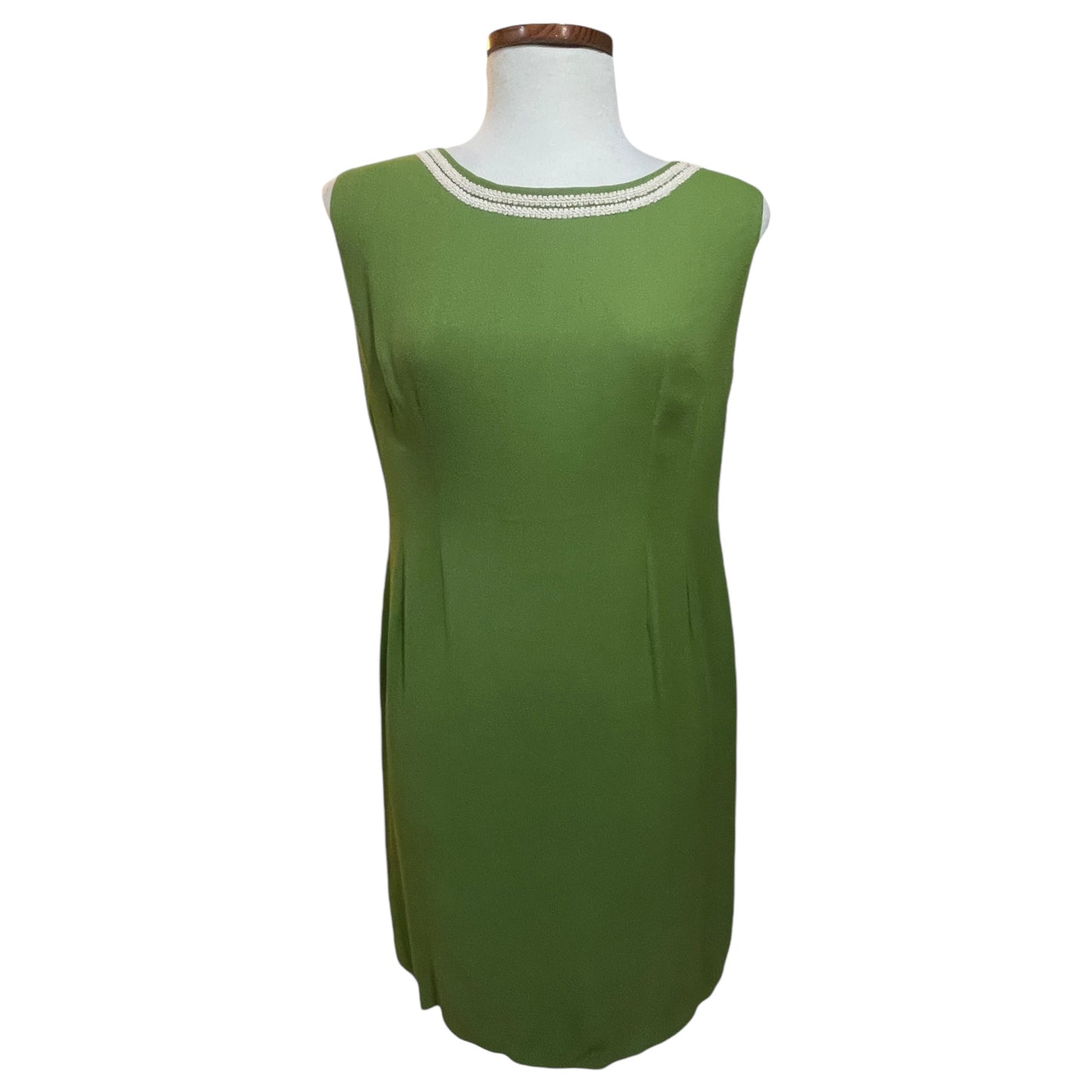 Conjunto Vintage de Vestido e Blazer Sob Medida – Alfaiataria Verde Clássico dos Anos 70